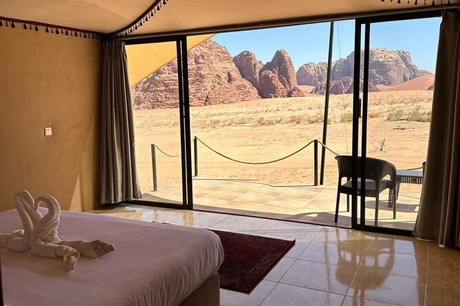 Full-Day Jeep Tour & Sleep in Luxury Tent with private Bathroom - Lunch in the open desert