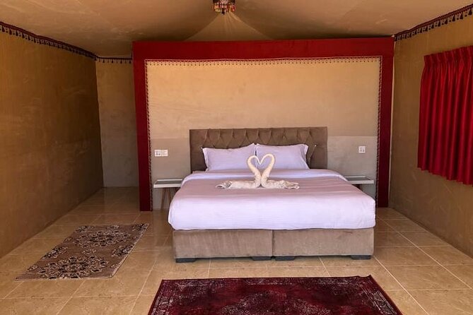 Full-Day Jeep Tour & Sleep in Luxury Tent with private Bathroom - Abu Khashaba Canyon and the Al Hash Mountain hike