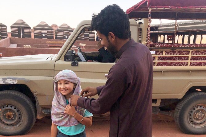 Full Day Jeep Tour & Traditional Lunch - Wadi Rum Desert Highlights - Red Sand Dune and two natural bridges