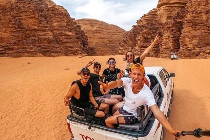 Full Day Jeep Tour with Overnight in Bedouin Camp - Starting at Wadi Rum Village at 10:00