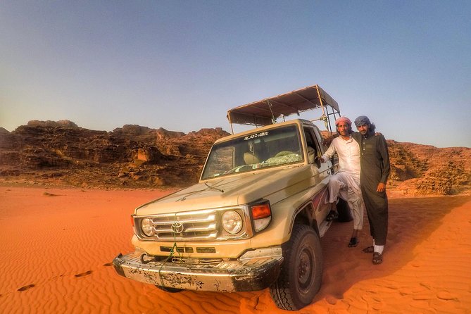 Full day jeep tour - Al Ramal’s red dunes are the playful stop