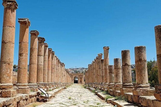 Full Day Private InterCity Tour Jerash Ajloun Umm Qais from Amman - Jerash: three hours among Roman streets and theaters
