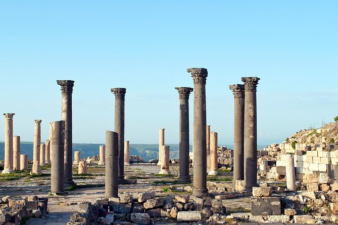 Full Day Tour : Jerash, Ajloun, Umm Qais - Umm Qais: Roman ruins with a wide view