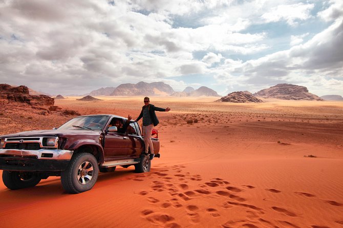 Half-Day Jeep Tour: "Wadi Rum Images" - Little Rock Bridge keeps the climbing manageable