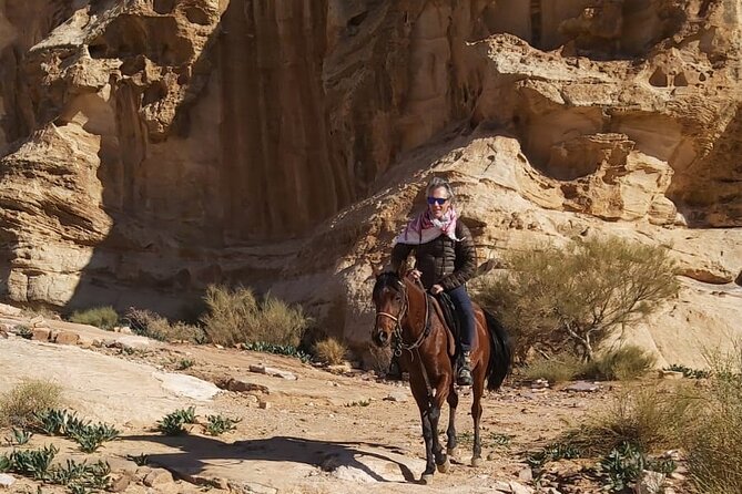 Half-Day Private Indiana Jones Petra Back Road Trial Tour - The morning ride to Qararah Park and Little Petra