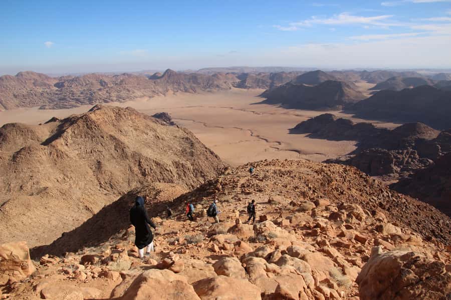Hike to Jordan's Highest Mountain, Umm Ad Dami & Overnight - Reaching Jordan’s highest mountain