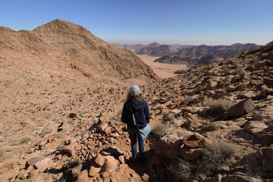 Hike to Jordan's Highest Mountain, Umm Ad Dami & Overnight - Breakfast and the return to Wadi Rum Village