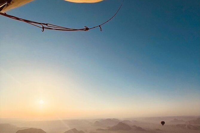 Hot Air Balloon Flight at Wadi Rum - Seeing Wadi Rum before the desert wakes
