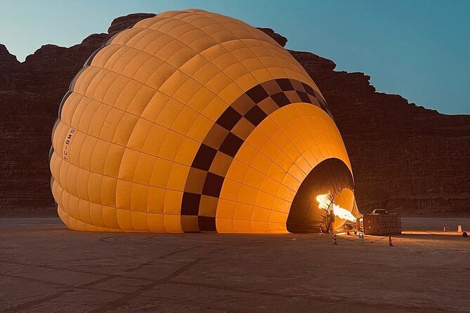 Hot Air Balloon Flight at Wadi Rum - The $235 price and what you receive