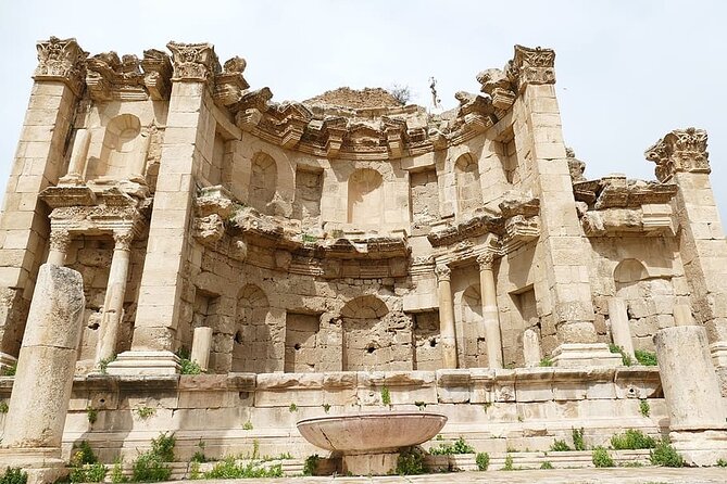 Jerash and Ajloun Castle Full day Tour - The Oval Plaza gives Jerash its grandest frame