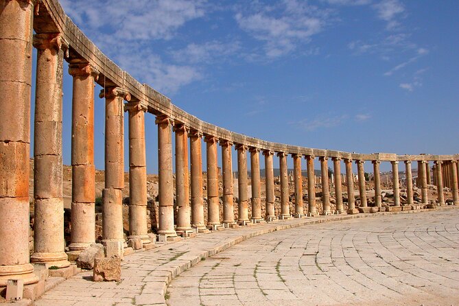 Jerash and Ajloun Castle Full day Tour - Walking the Colonnaded Street
