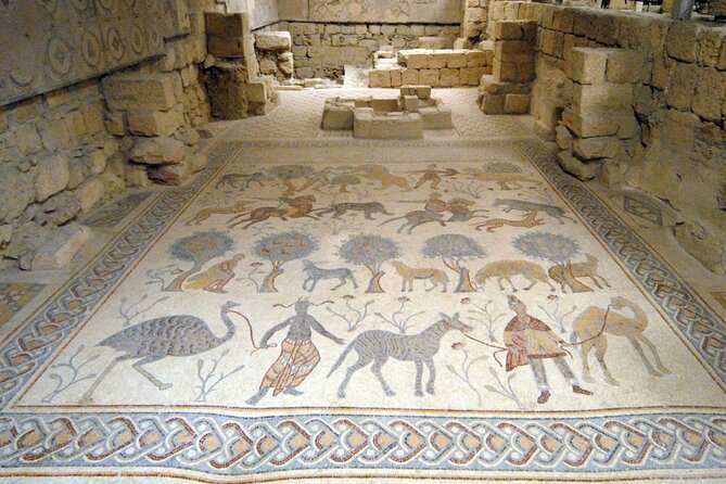 Madaba and Mount Nebo tour from Amman - Madaba and the map inside St. George’s Church