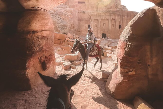 Nabatean Nights Stay in Petra Jordan - Bedouin Village with Tour - Sunrise over Petra’s valley
