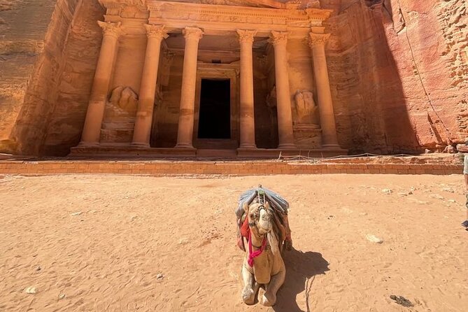 Nabatean Nights Stay in Petra Jordan - Bedouin Village with Tour - The Treasury viewpoint and High Place of Sacrifice