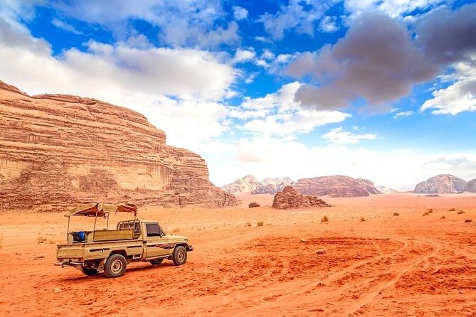 One Day Tour to Wadi Rum From Amman - Entering Wadi Rum through the visitor center