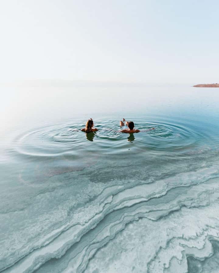 Petra and Dead Sea Private Day Tour From Amman - The Dead Sea: resort access, mud, and floating water