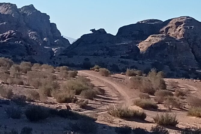 Petra Back-Road Trail and Hike - Meeting the Treasury at the end