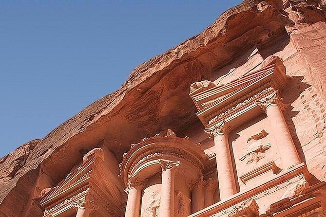 Petra Full-Day Private Tour from Amman or Airport - Reaching Qasr Al Bint before turning back