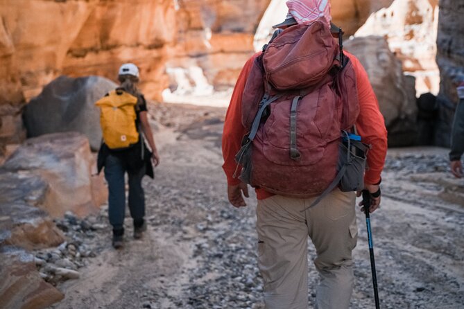 Petra to Wadi Rum Trek - 6 Days - Day four: Canyons, rock formations, and sand