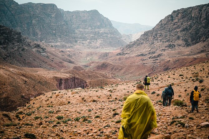 Petra to Wadi Rum Trek - 6 Days - Day one: Petra’s southern edge and a hard 24 kilometers