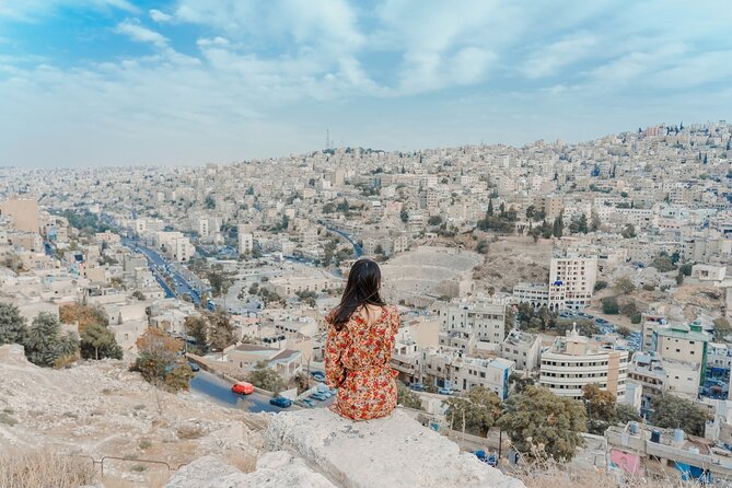 Private Amman City Sightseeing with Optional Arabic Mezze Lunch and Turkish Bath - King Abdullah Mosque and the blue dome
