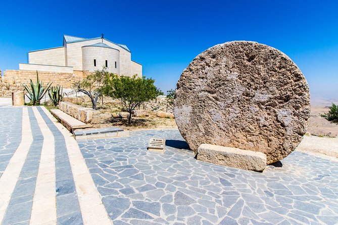 Private Full Trip of Madaba City Mosaics,Mount Nebo,Dead Sea & Amman Sightseeing - Saint John the Baptist Church and a higher view of Madaba