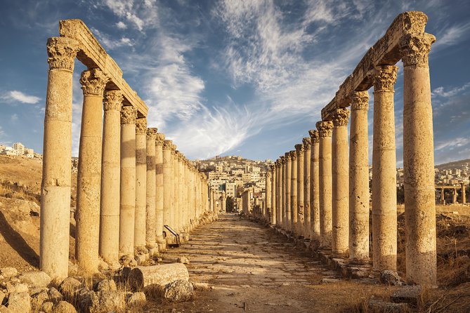 Private Half Day Jerash Visit & Optional Cooking Class from Amman - Entering the ancient city of Jerash