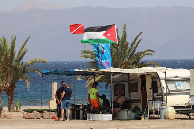 Private Intro Scuba Dive – Aqaba Coral Reefs - Why shore entry can be better than a boat