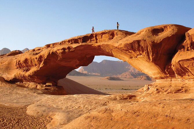 Private Petra and Wadi Rum Tour from Amman or Dead Sea - Crossing to Wadi Rum for two hours in the desert