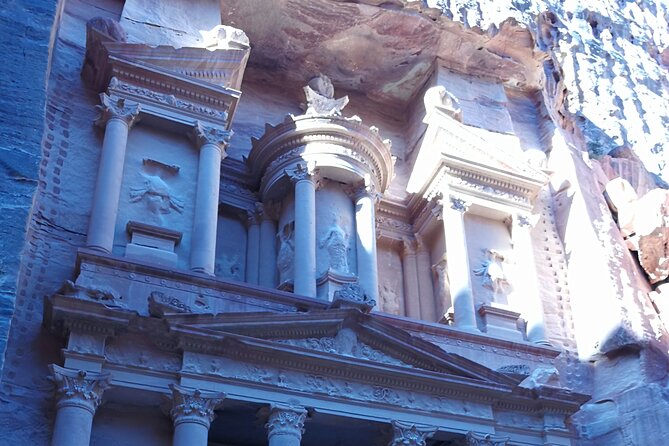 Private Petra Back Entrance Tour with Guide . - Ending at the Treasury Instead of Returning to the Entrance