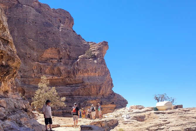 Private Petra Back Entrance Tour with Guide . - Reaching the Monastery by 4x4 and Stairs