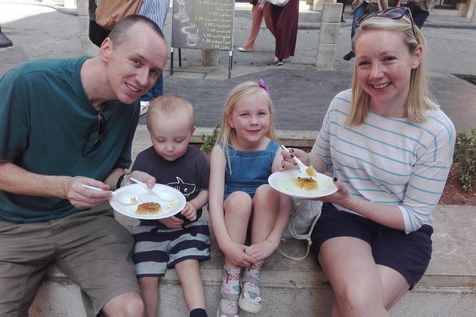 Private Street Food and Walking Tour Amman Downtown - Habibah Sweets and the kanafeh test