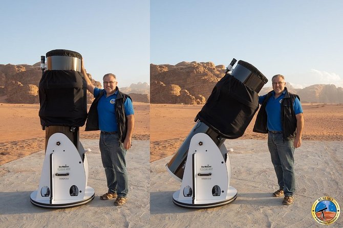 Stargazing Adventure in Jordan - Group One follows the green laser