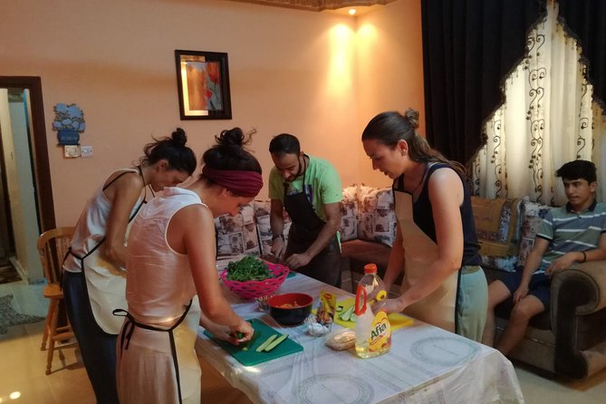 Suhaila (connecting through cooking) - A home kitchen instead of a cooking school