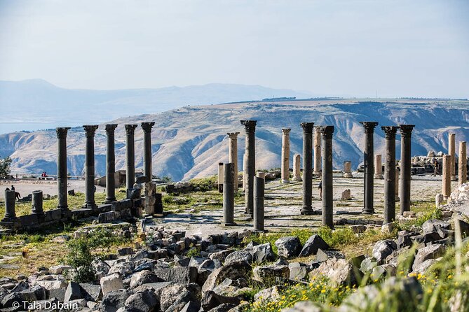 Trip to Jerash, Ajloun and Umm Qais - Umm Qais: Roman ruins with a remarkable view