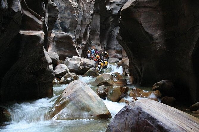 Wadi Al Mujib Adventures From Amman, QAI Airport, Deadsea or Madaba - Following the river into the Siq