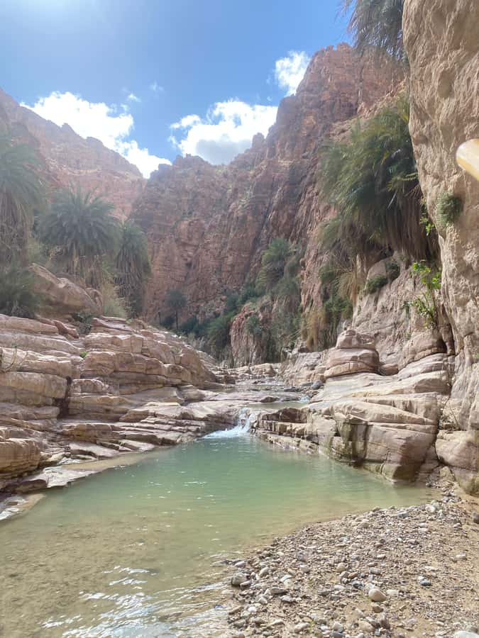 Wadi Ghuweir Full-Day Hike with Local Guide & Lunch. - Entering Wadi Ghuweir from the Dana area