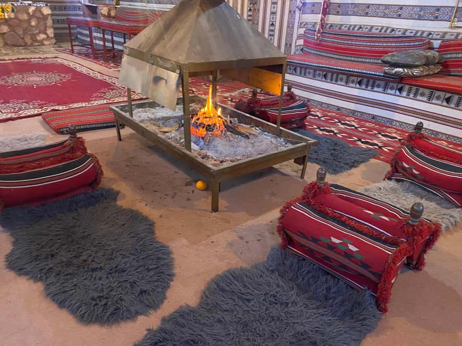 Wadi Rum: Bedouin Camp Stay,Full-Day Desert Tour with 3Meals - Khazali Siq and old inscriptions
