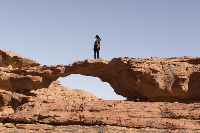 Wadi Rum Desert Tour with Lunch & Sunset - Lunch beneath the mountain