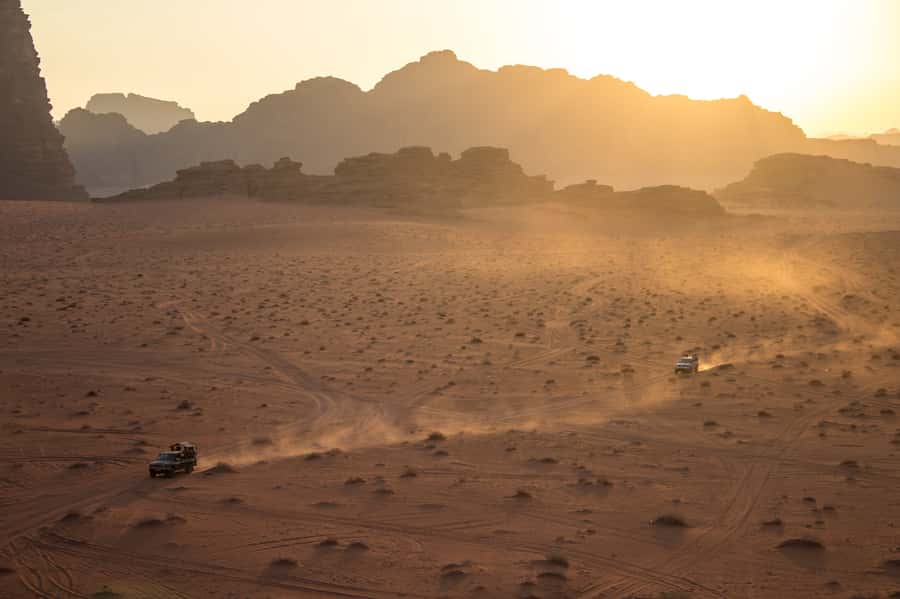 Wadi Rum: Explore 10-Hour Jeep Tour Pass, Guide, Meal & Stay - Meeting the guide at Wadi Rum Village