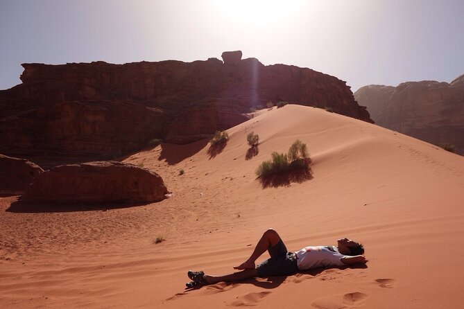 Wadi Rum: Explorer Jeep Tour PASS + Local Food + Optional Stay - Burdah, Abu Khasaba, and the best walking section