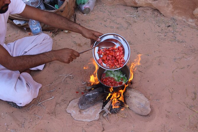 Wadi Rum Full Day Jeep Tour - Sand dunes, Little Bridge, and Mushroom Rock