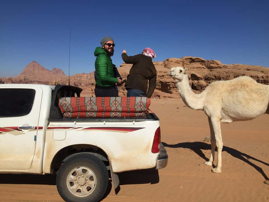 Wadi Rum:Full Day Tour Lunch Sand boarding Camel Ride Sunset - Abu Khashaba Canyon gives the day a quieter pause