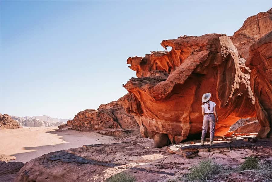 Wadi Rum: Guided Jeep Tour With Overnight Stay and Meals - The jeep ride through the Valley of the Moon
