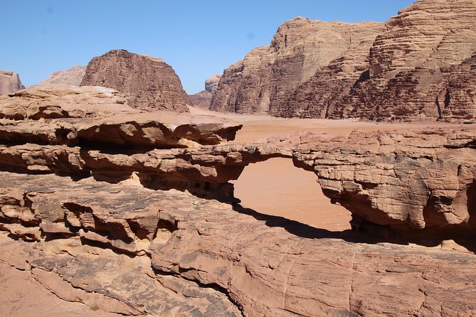 Wadi Rum Half-Day Desert Tour | Wadi Rum Desert - Rock Bridges and Big Valley Views