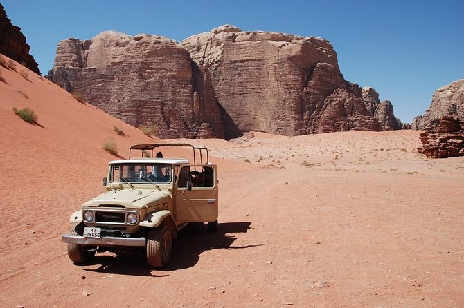 Wadi Rum Jeep Tour & Camp; Overnight - Inscriptions at Jebel Khazali