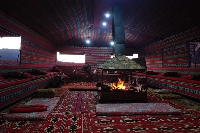 Wadi Rum Jeep Tour & Camp; Overnight - Lawrence’s House and the movie connection