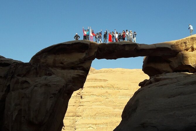Wadi Rum Jeep Tour & Camp; Overnight - Lawrence’s Spring and the first desert views