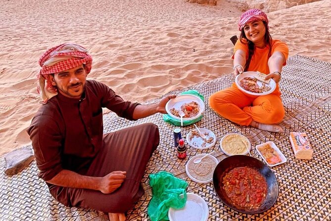 Wadi Rum Mountain Hike & Climb: Burdah, with a bridge at the top! + tour & Lunch - The White Desert and Wadi Rum’s changing colors