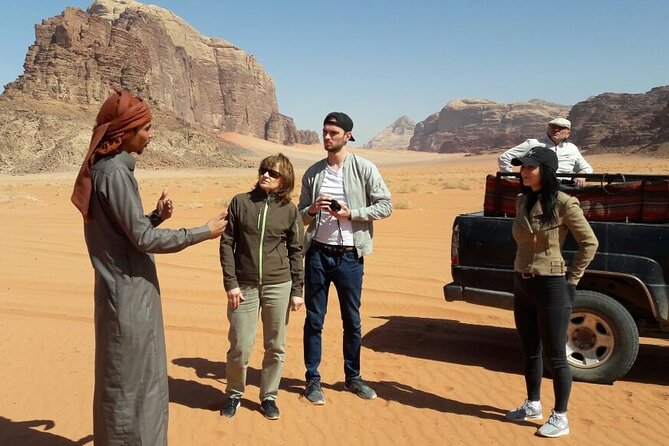 Wadi Rum Short Tours - The big red dune, with sandboarding if selected
